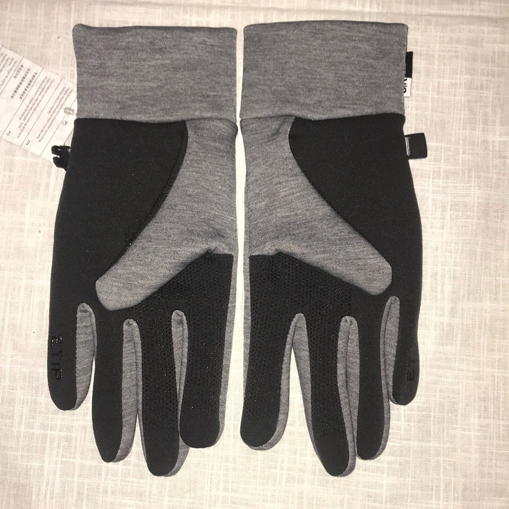 Brand New The North Face U|R Powered Gray Gloves - Picture 7 of 10